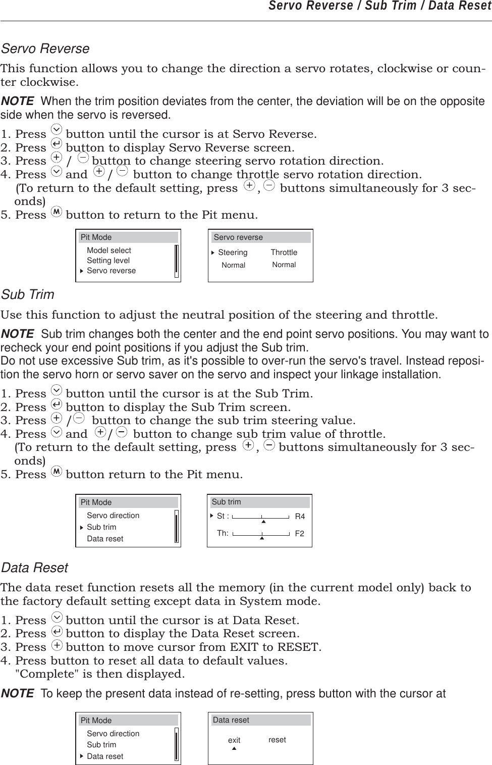 Page 18 of PROTON CONTROL SYSTEMS 04HUSKY75 2 Channel FM Radio Control System User Manual page01 ai