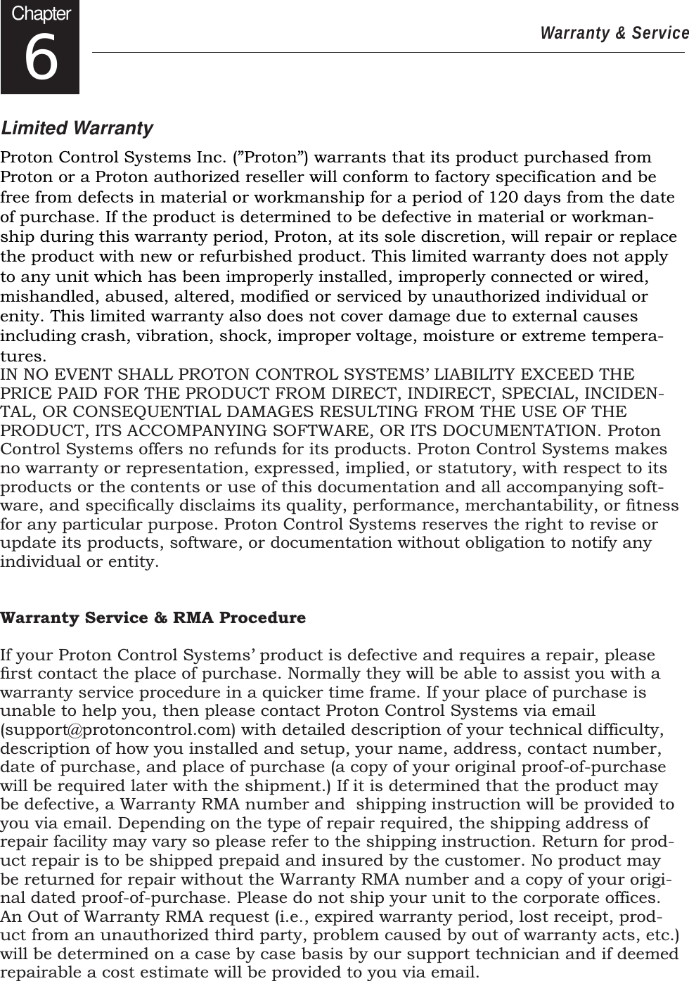 Page 27 of PROTON CONTROL SYSTEMS 04HUSKY75 2 Channel FM Radio Control System User Manual page01 ai