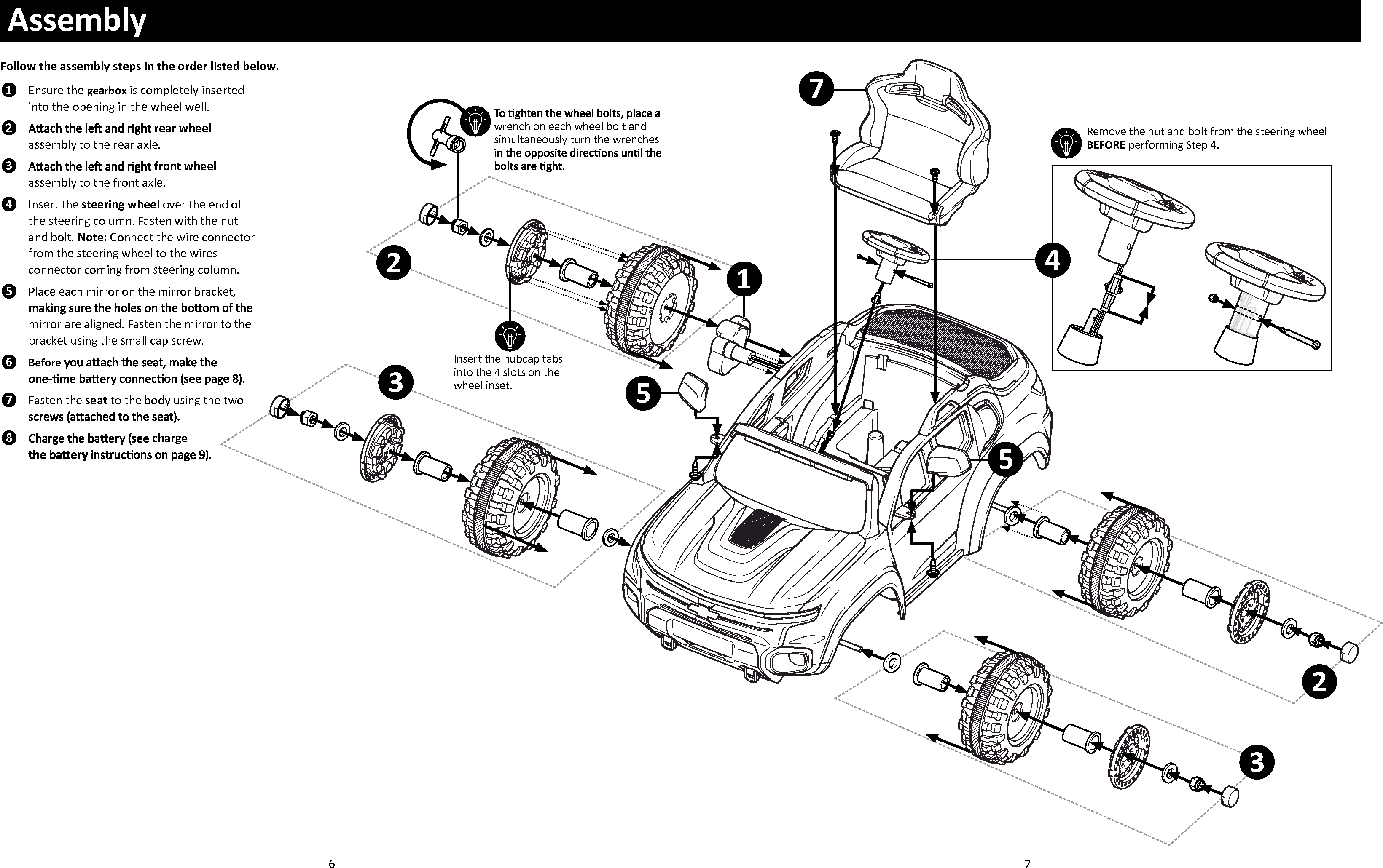 Pacific Cycle 009 6V Luxury Chevy Colorado Camo User Manual