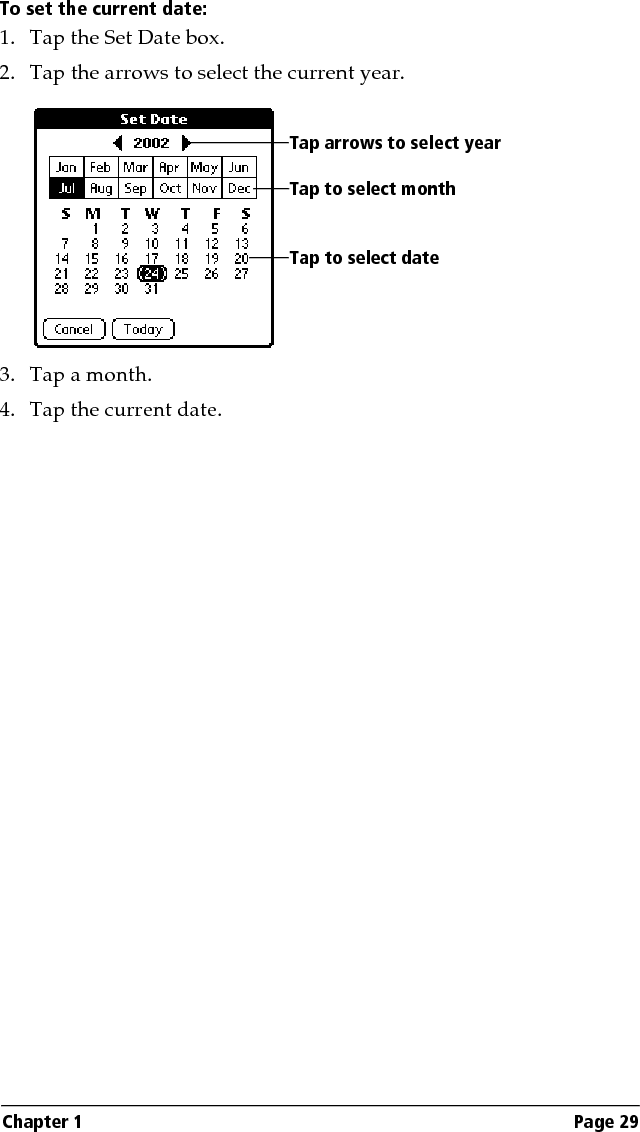 Page 30  Introduction to Your Palm VII™ Handheld