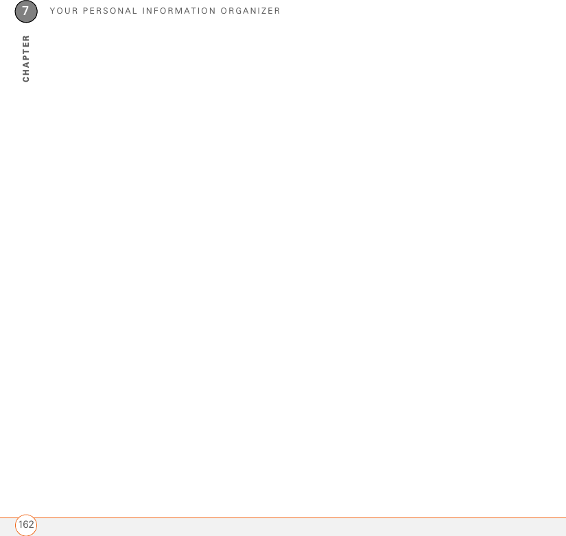 YOUR PERSONAL INFORMATION ORGANIZER1627CHAPTER