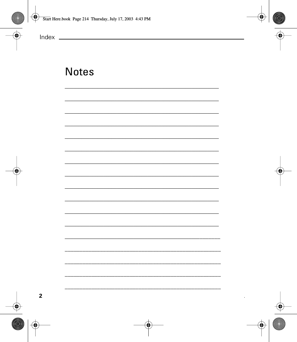 214IndexNotes____________________________________________________________________________________________________________________________________________________________________________________________________________________________________________________________________________________________________________________________________________________________________________________________________________________________________________________________________________________________________________________________________________________________________________________________________________________________________________________________________________________________________________________________________________________________________________________________________________________________________________________________________________________________________________________________________________________________________________Start Here.book  Page 214  Thursday, July 17, 2003  4:43 PM