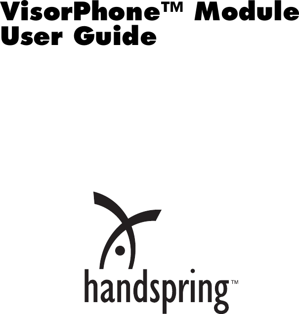 VisorPhone™ Module User Guide