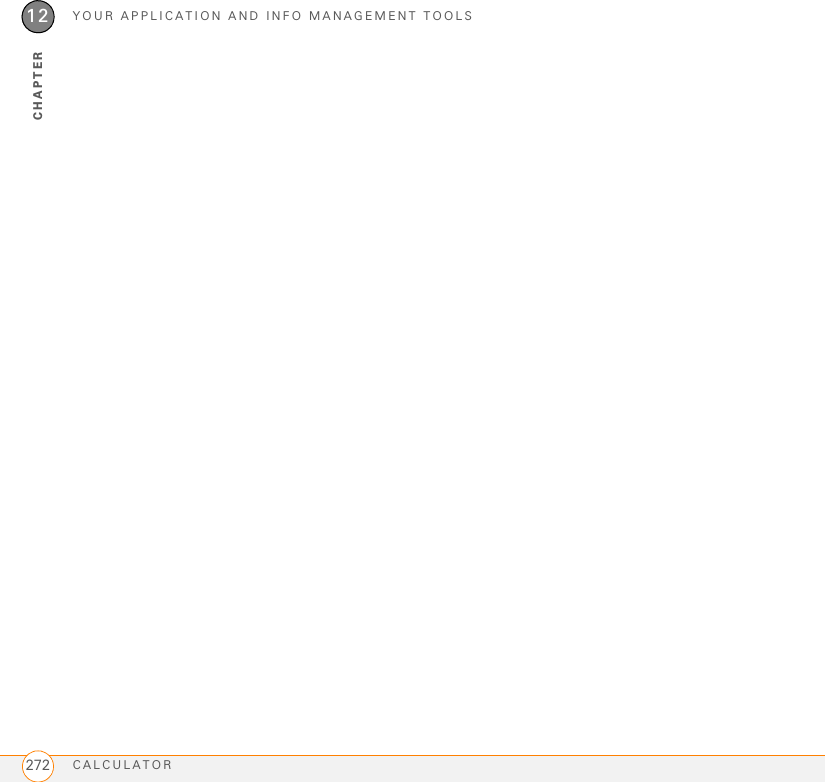 YOUR APPLICATION AND INFO MANAGEMENT TOOLSCALCULATOR27212CHAPTER
