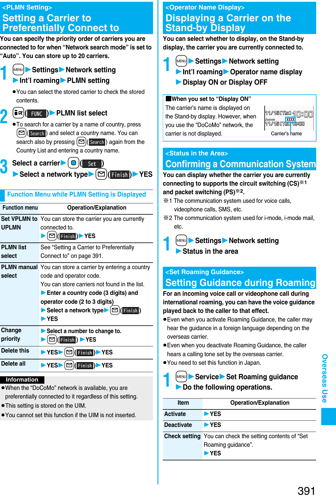 Page 98 of Panasonic Connect 207002A UMTS/ GSM Cellular Radio with Bluetooth® and RFID User Manual