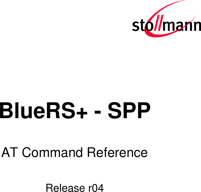    BlueRS+ - SPP AT Command Reference Release r04   