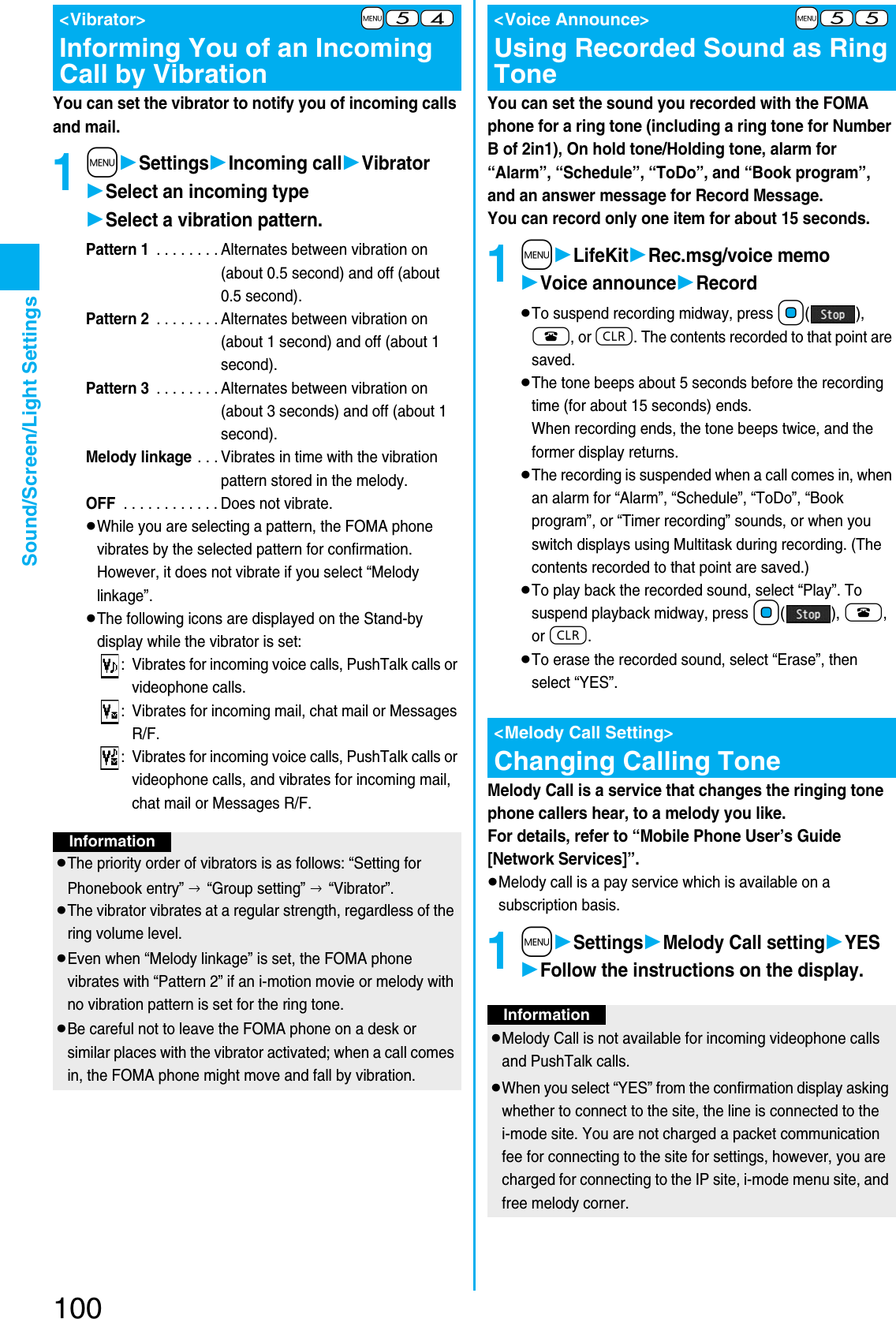 Page 102 of Panasonic Mobile Communications 207002A UMTS/ GSM Cellular Radio with Bluetooth® and RFID User Manual