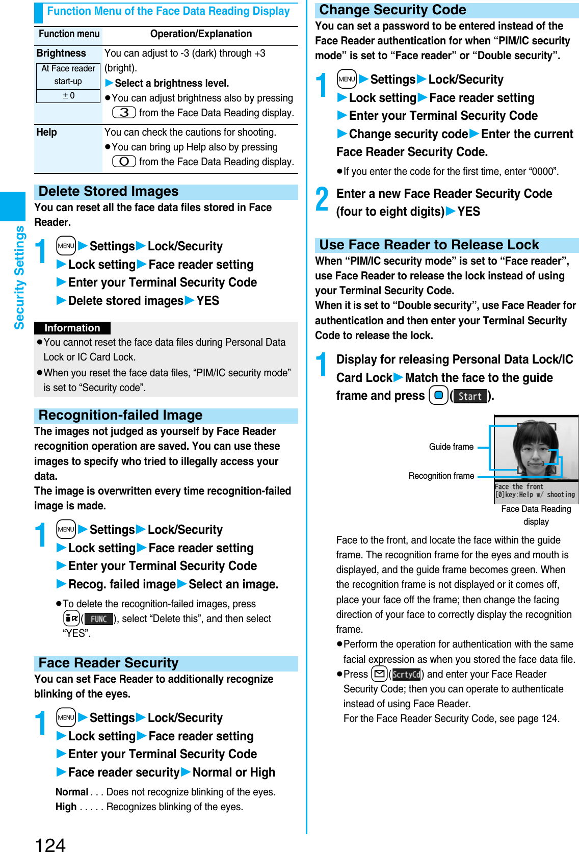 Page 126 of Panasonic Mobile Communications 207002A UMTS/ GSM Cellular Radio with Bluetooth® and RFID User Manual