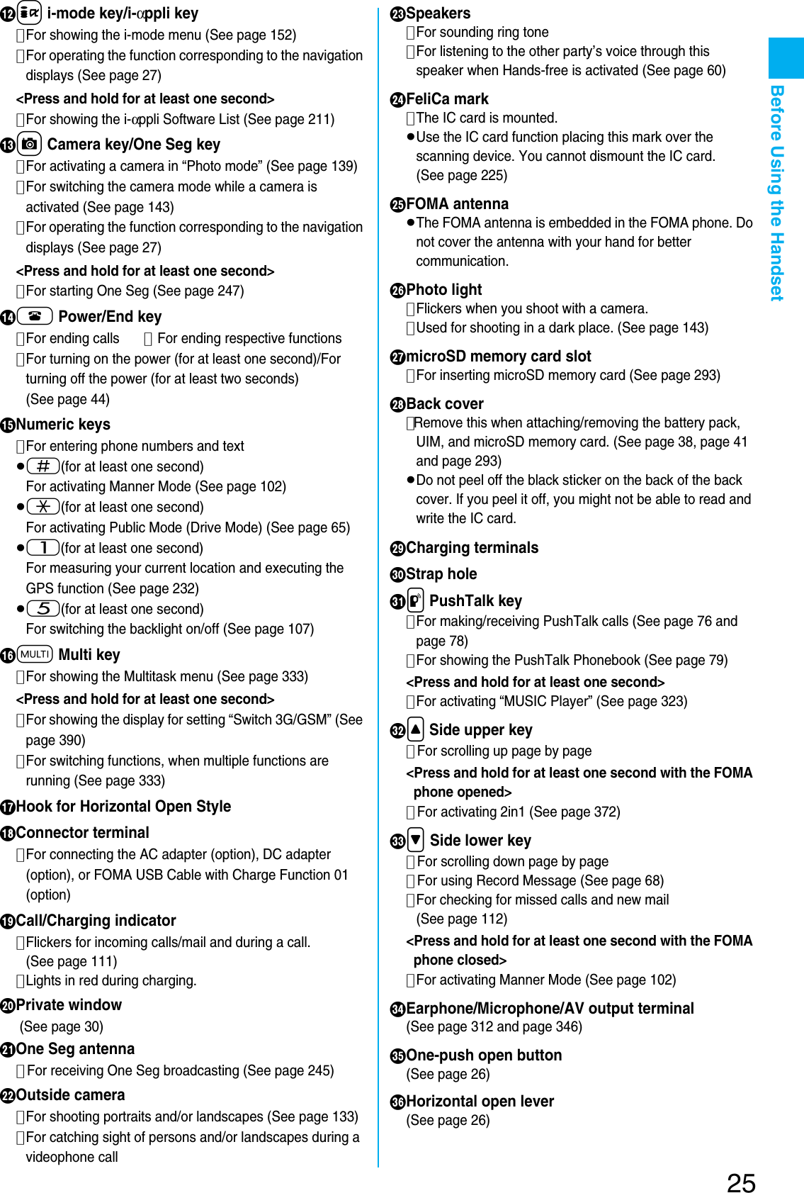 Page 27 of Panasonic Mobile Communications 207002A UMTS/ GSM Cellular Radio with Bluetooth® and RFID User Manual