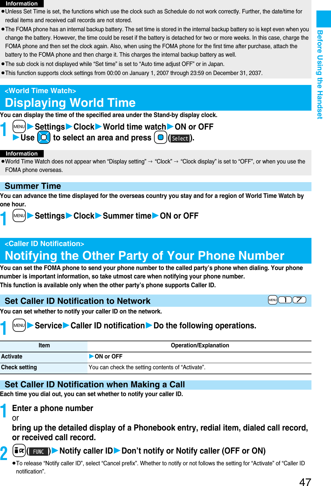 Page 49 of Panasonic Mobile Communications 207002A UMTS/ GSM Cellular Radio with Bluetooth® and RFID User Manual