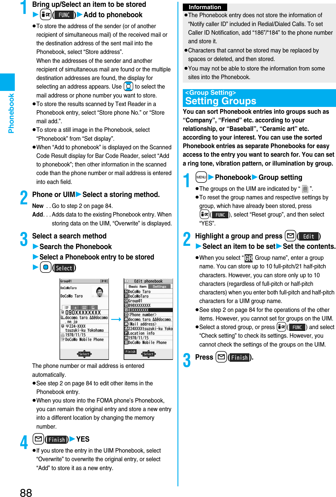 Page 90 of Panasonic Mobile Communications 207002A UMTS/ GSM Cellular Radio with Bluetooth® and RFID User Manual