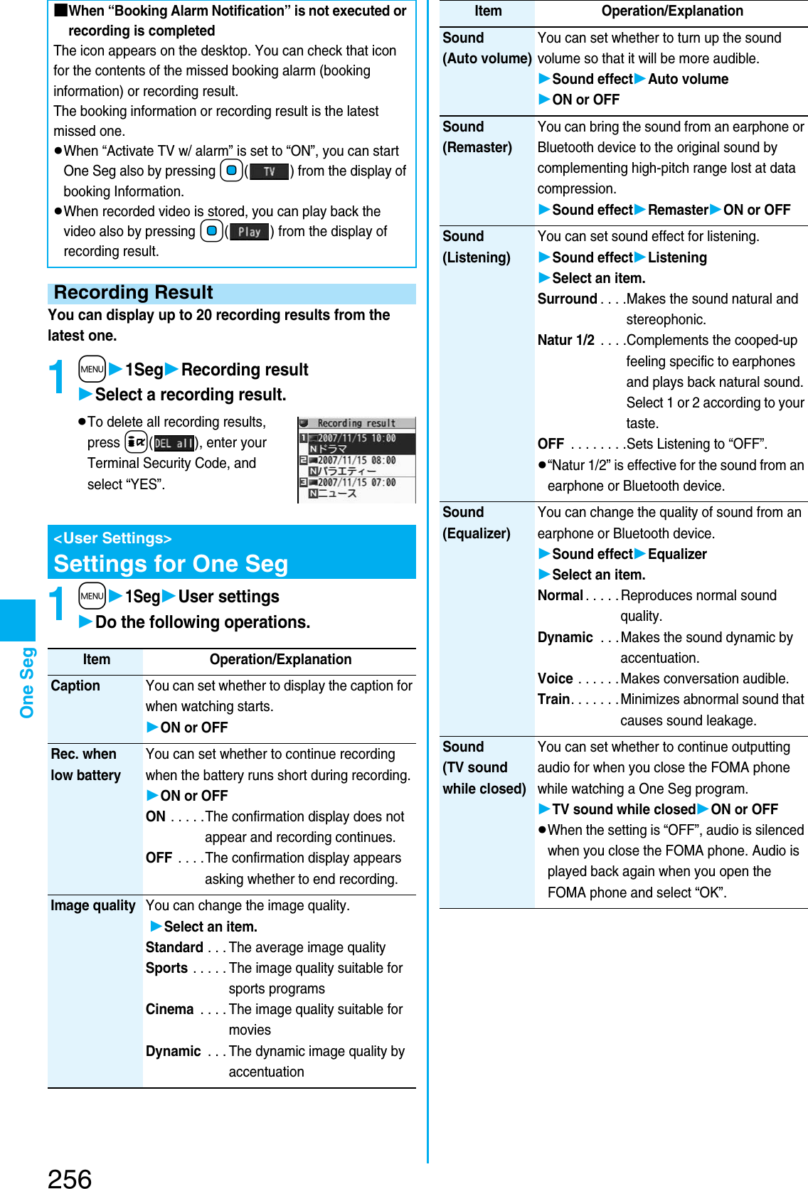 Page 118 of Panasonic Mobile Communications 207002A UMTS/ GSM Cellular Radio with Bluetooth® and RFID User Manual