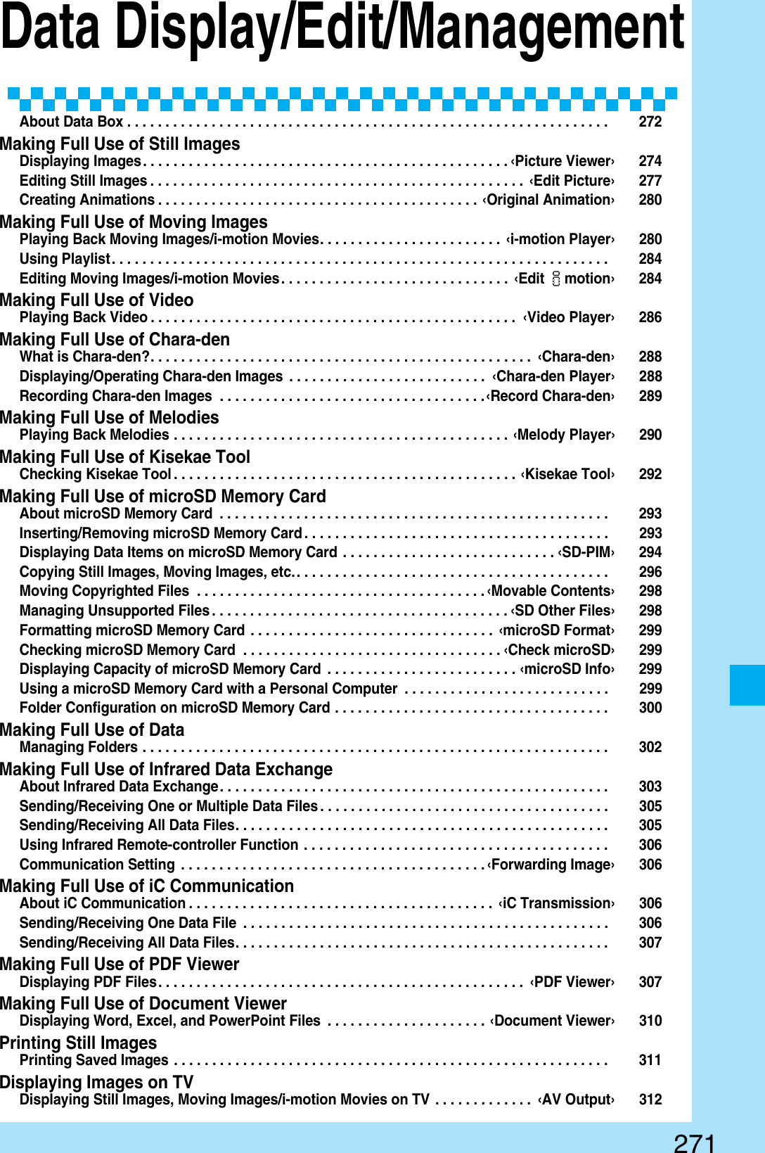 Page 133 of Panasonic Mobile Communications 207002A UMTS/ GSM Cellular Radio with Bluetooth® and RFID User Manual