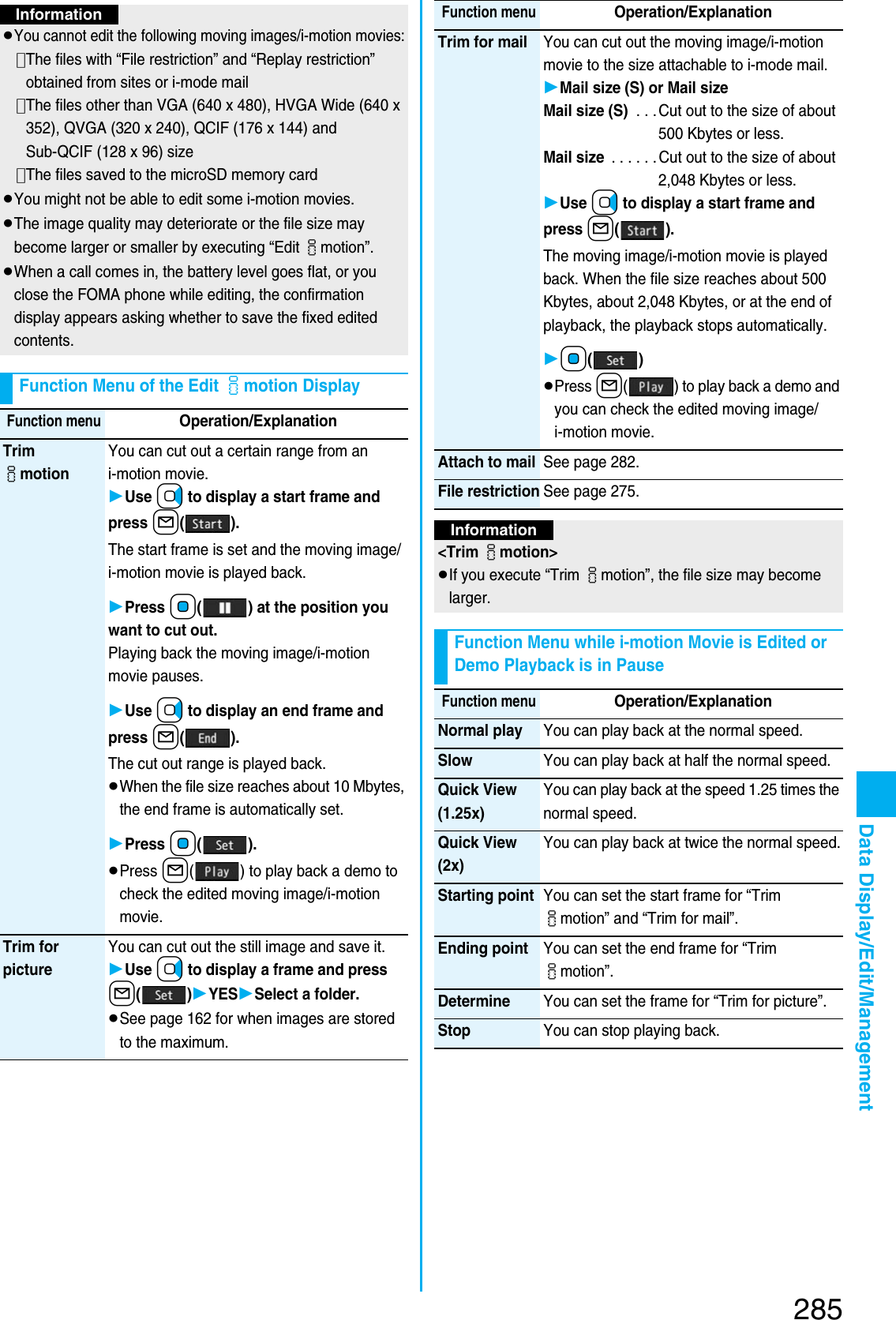 Page 147 of Panasonic Mobile Communications 207002A UMTS/ GSM Cellular Radio with Bluetooth® and RFID User Manual