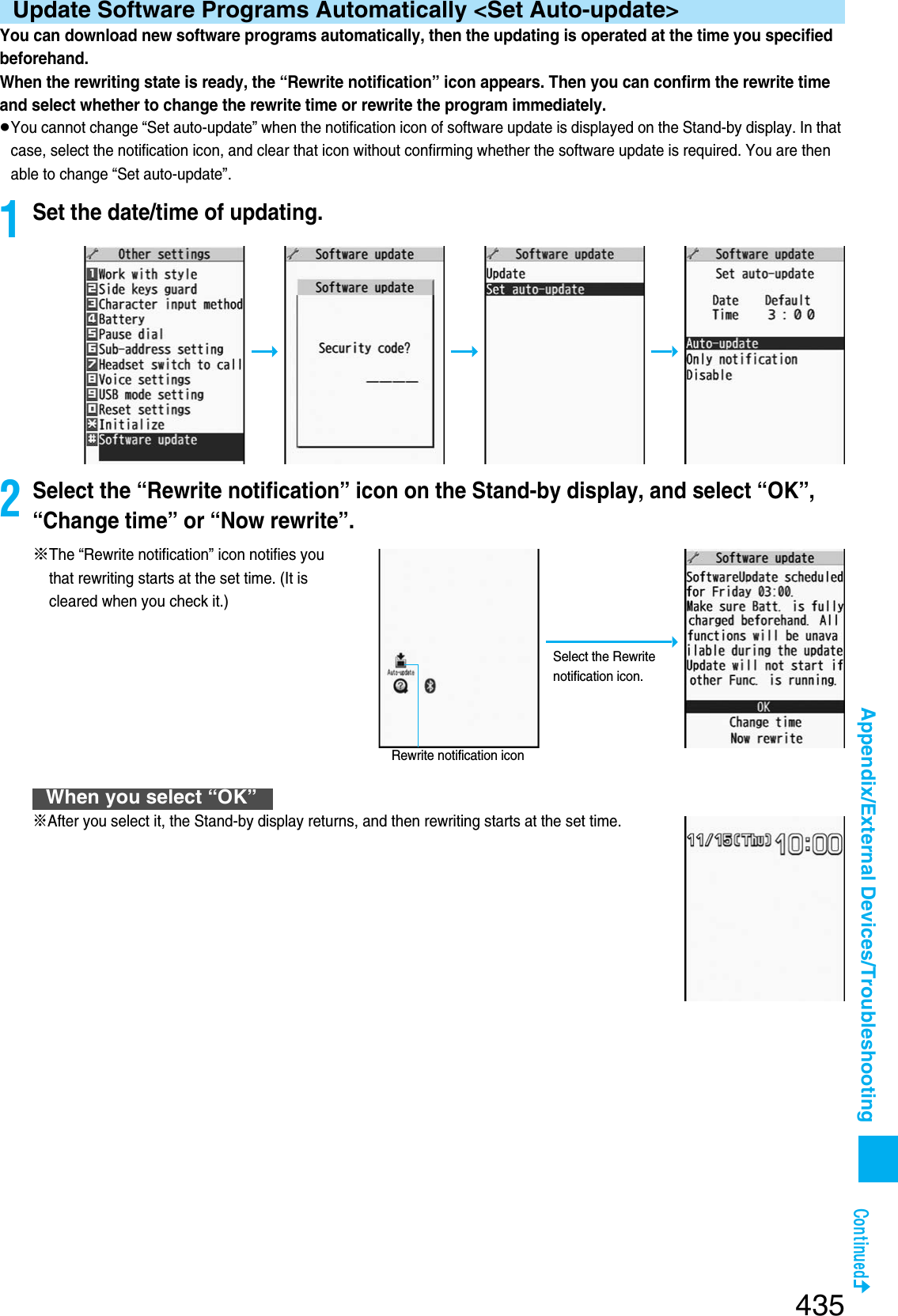 Page 142 of Panasonic Mobile Communications 207002A UMTS/ GSM Cellular Radio with Bluetooth® and RFID User Manual