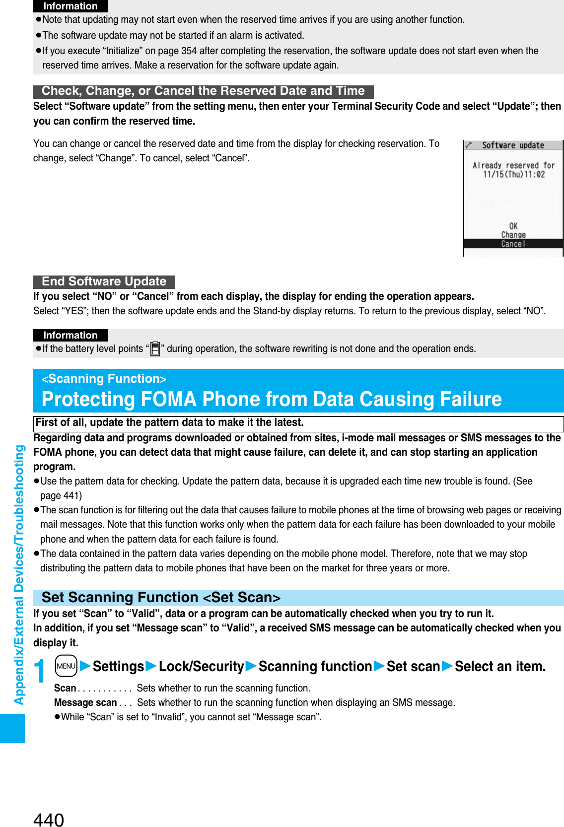 Page 147 of Panasonic Mobile Communications 207002A UMTS/ GSM Cellular Radio with Bluetooth® and RFID User Manual