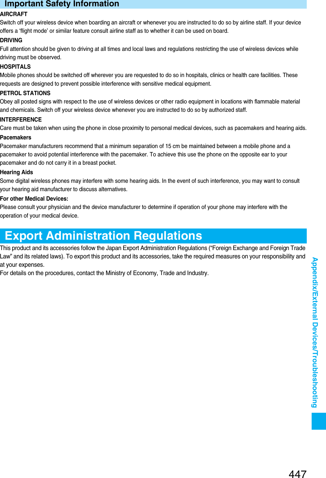 Page 154 of Panasonic Mobile Communications 207002A UMTS/ GSM Cellular Radio with Bluetooth® and RFID User Manual