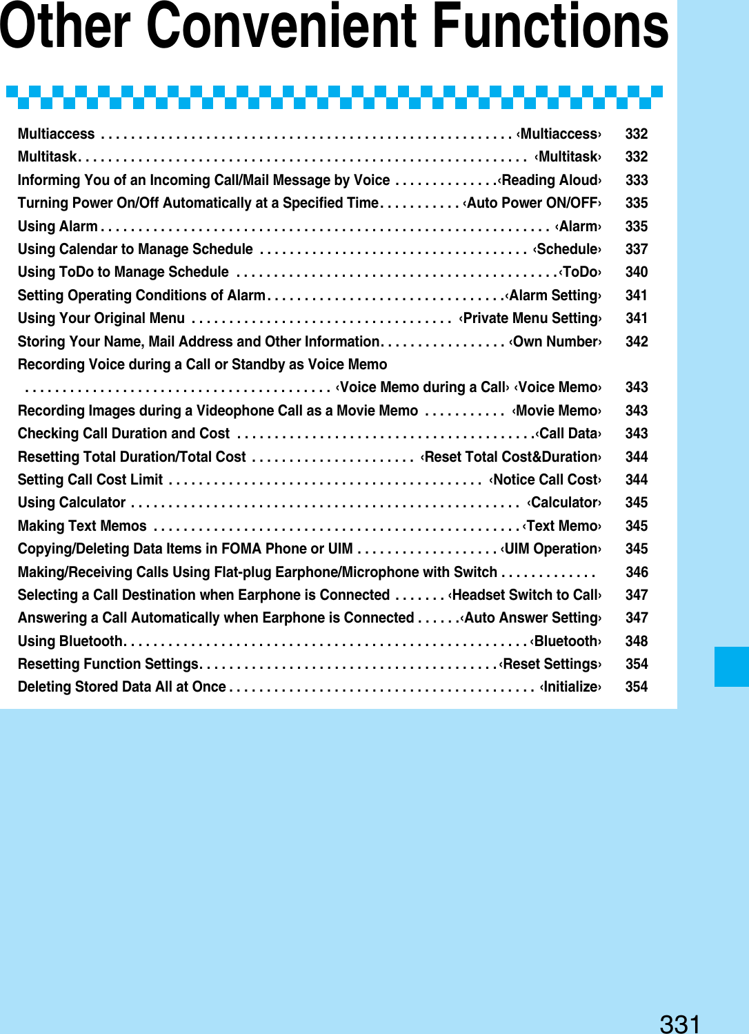 Page 38 of Panasonic Mobile Communications 207002A UMTS/ GSM Cellular Radio with Bluetooth® and RFID User Manual