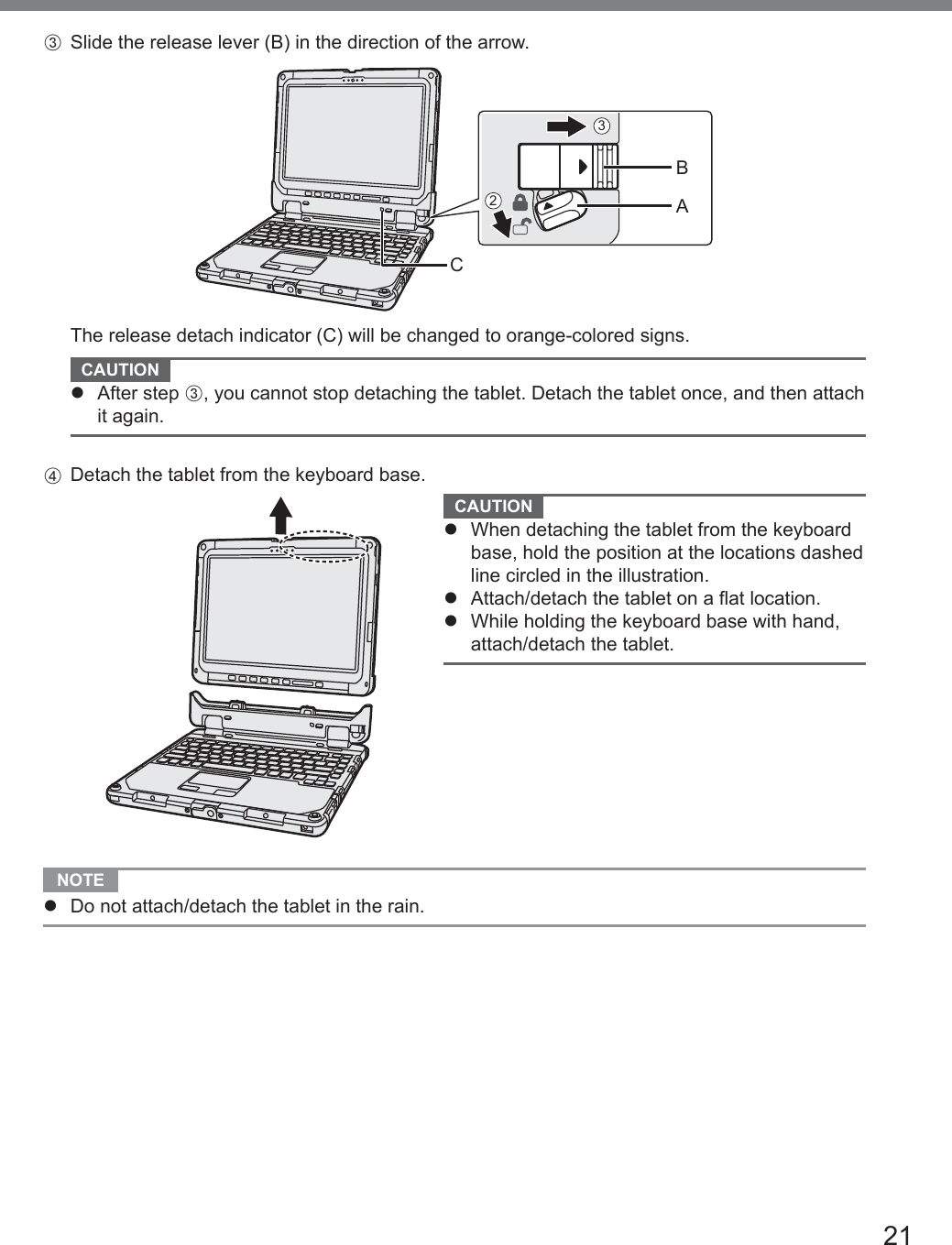 Page 21 of Panasonic of North America 9TGWW18A Radio Module User Manual FM171 Readme DHQX1325ZA T1  OI US M indb