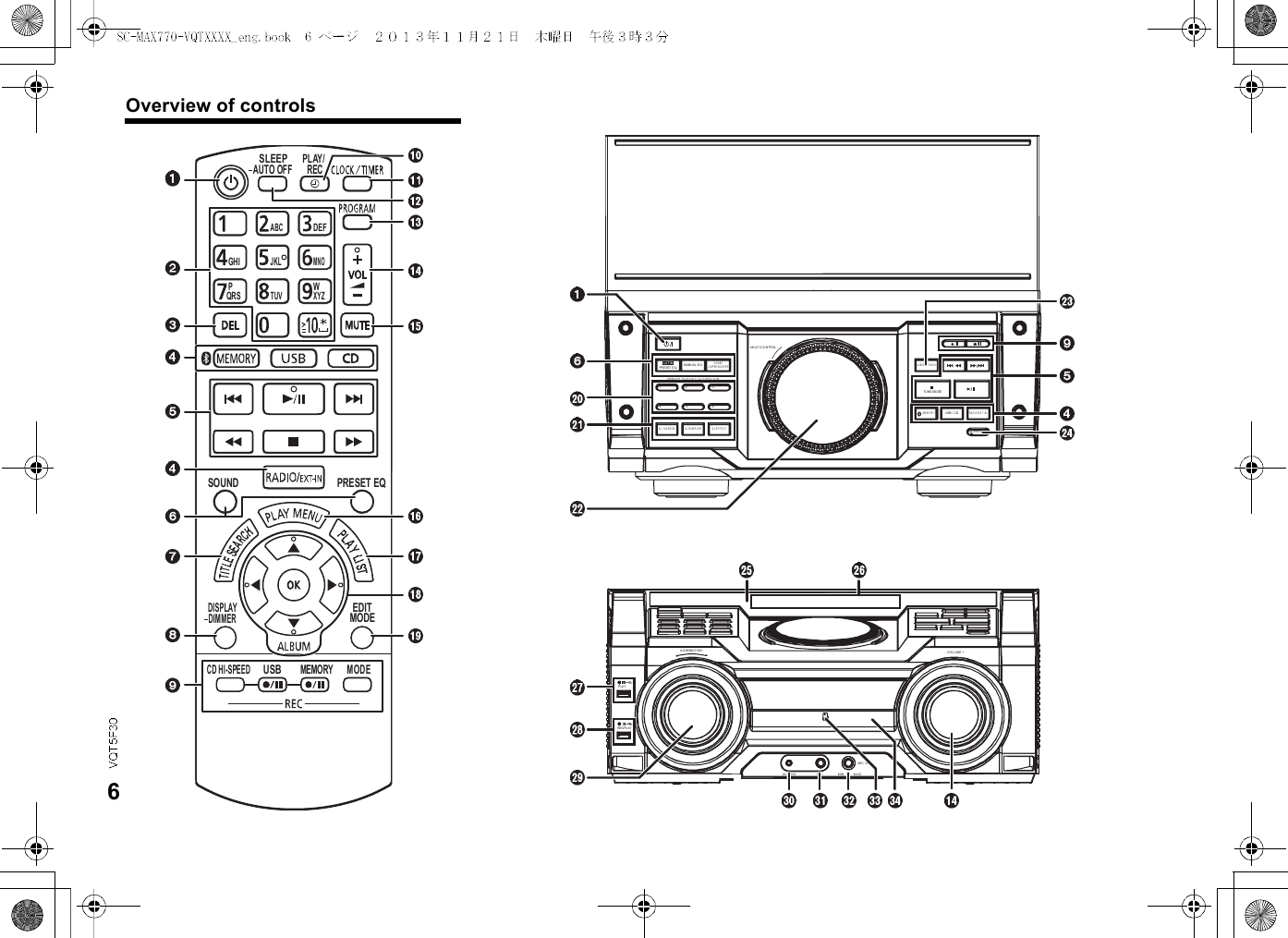 Page 6 of Panasonic of North America B21R1401 Bluetooth Module RSNE031B0 User Manual  SC MAX770 