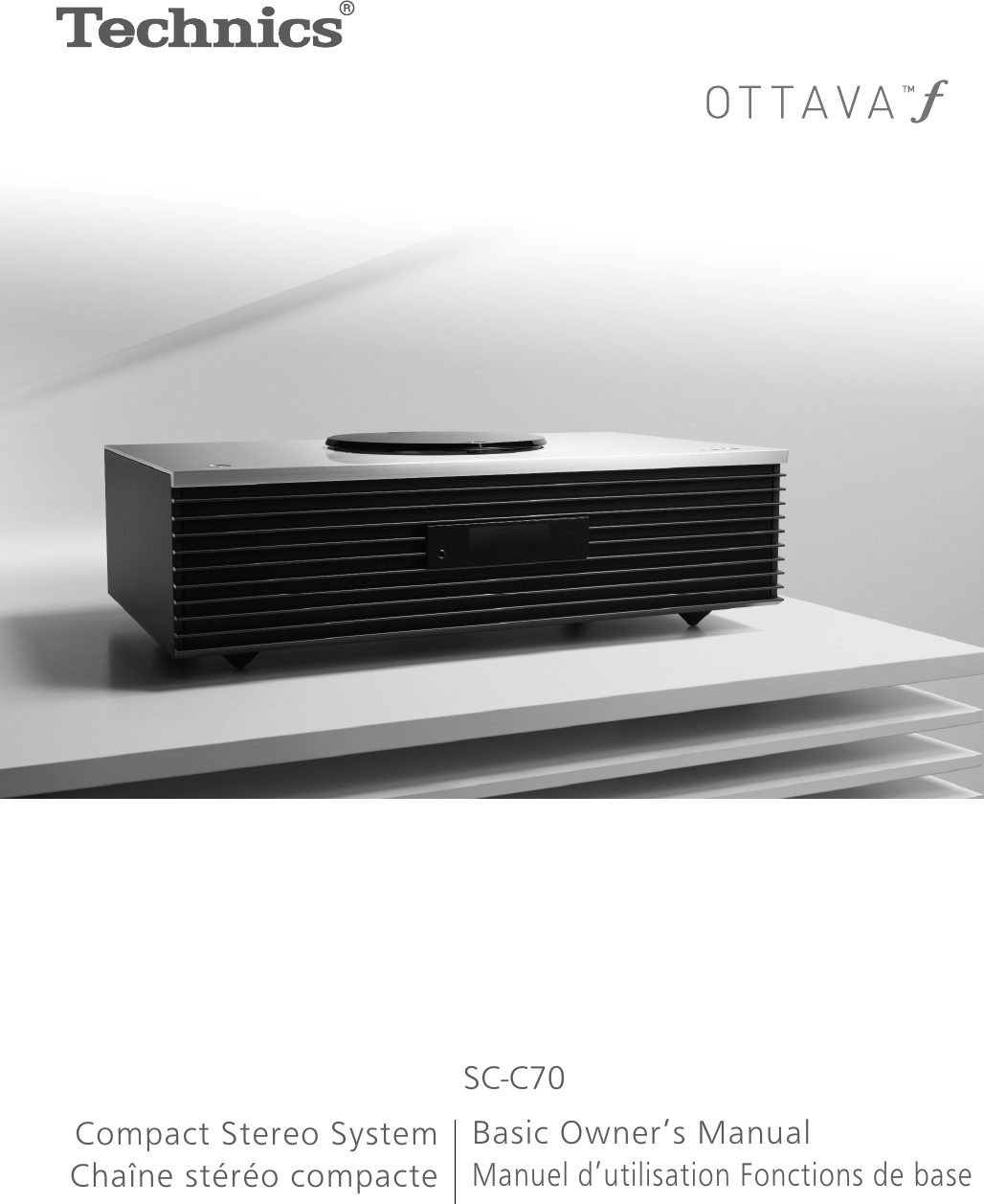 SC-C70Compact Stereo SystemChaîne stéréo compacteBasic Owner’s ManualManuel d’utilisation Fonctions de base