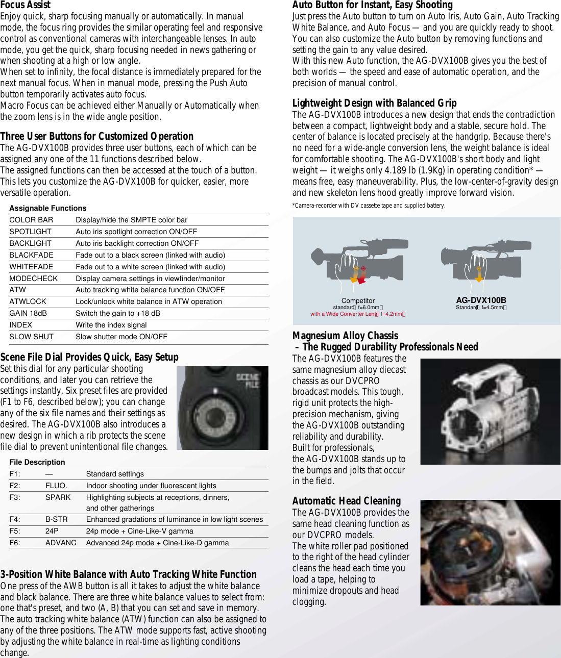 Page 7 of 12 - Panasonic  If Not Then B AG-DVX100B