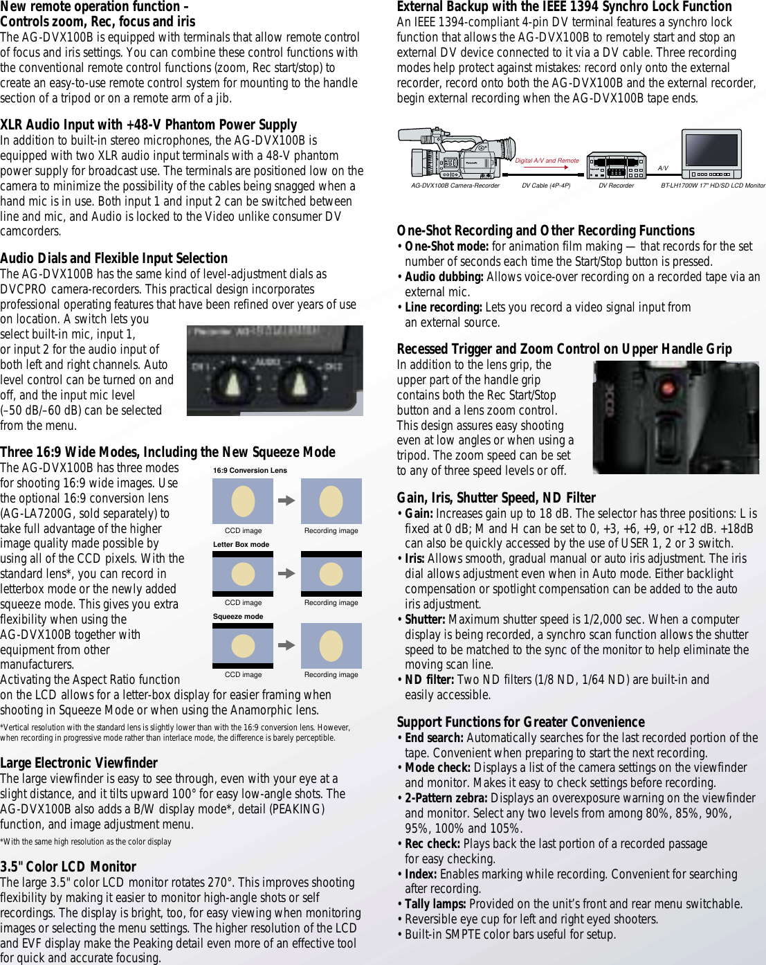 Page 9 of 12 - Panasonic  If Not Then B AG-DVX100B