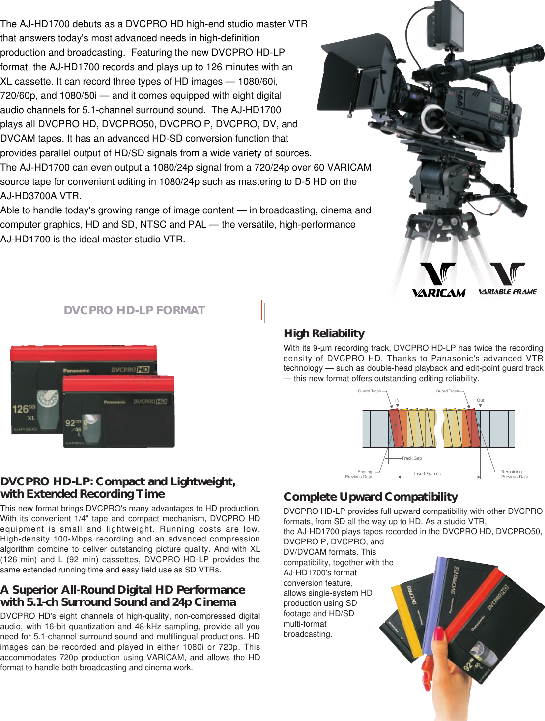 Page 3 of 8 - Panasonic  If Not Then B AJ-HD1700