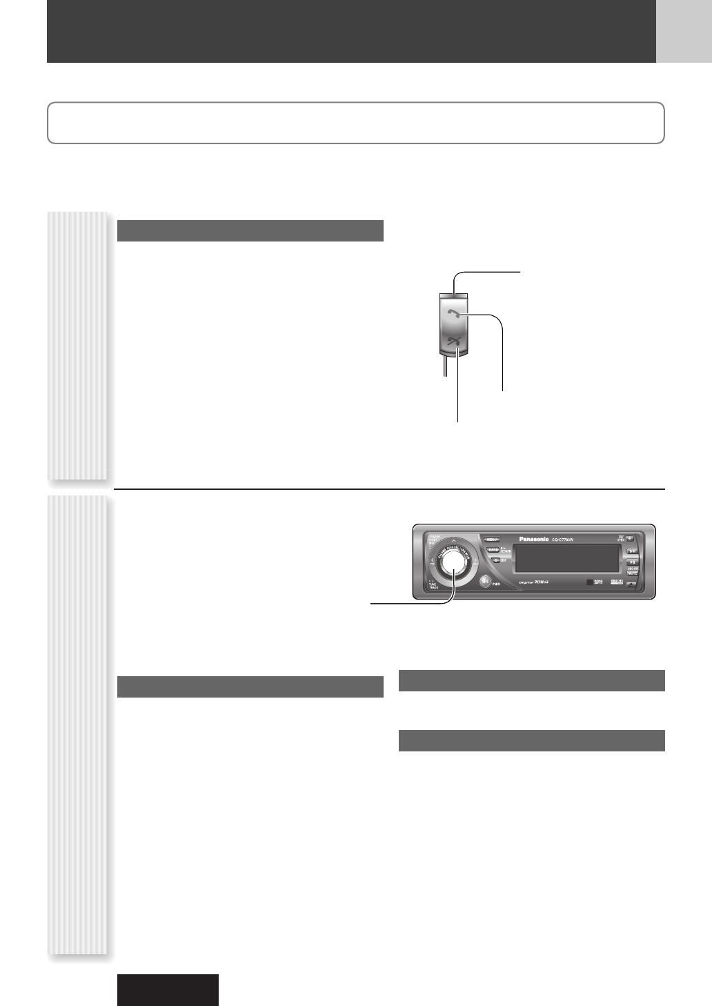 Panasonic Cq C7703w C7703w 001cover User Manual To The 57f5afa7 78d5 4ee5 8dab 8671e552a55b