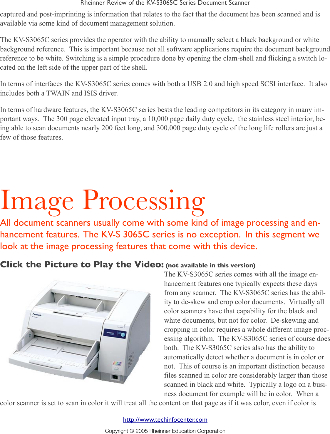 Page 4 of 6 - Panasonic Kvs3065c If Not Then  KVS3065C-Series-Rheinner-e Guide-Review