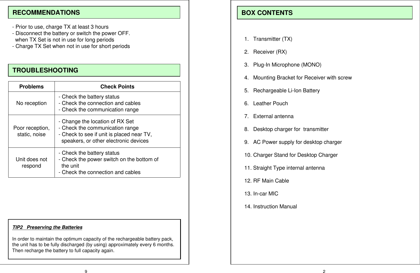 Page 2 of 6 - Panasonic Panasonic-Arbitrator-360-User-Guide- TPT-101/102/103  Panasonic-arbitrator-360-user-guide