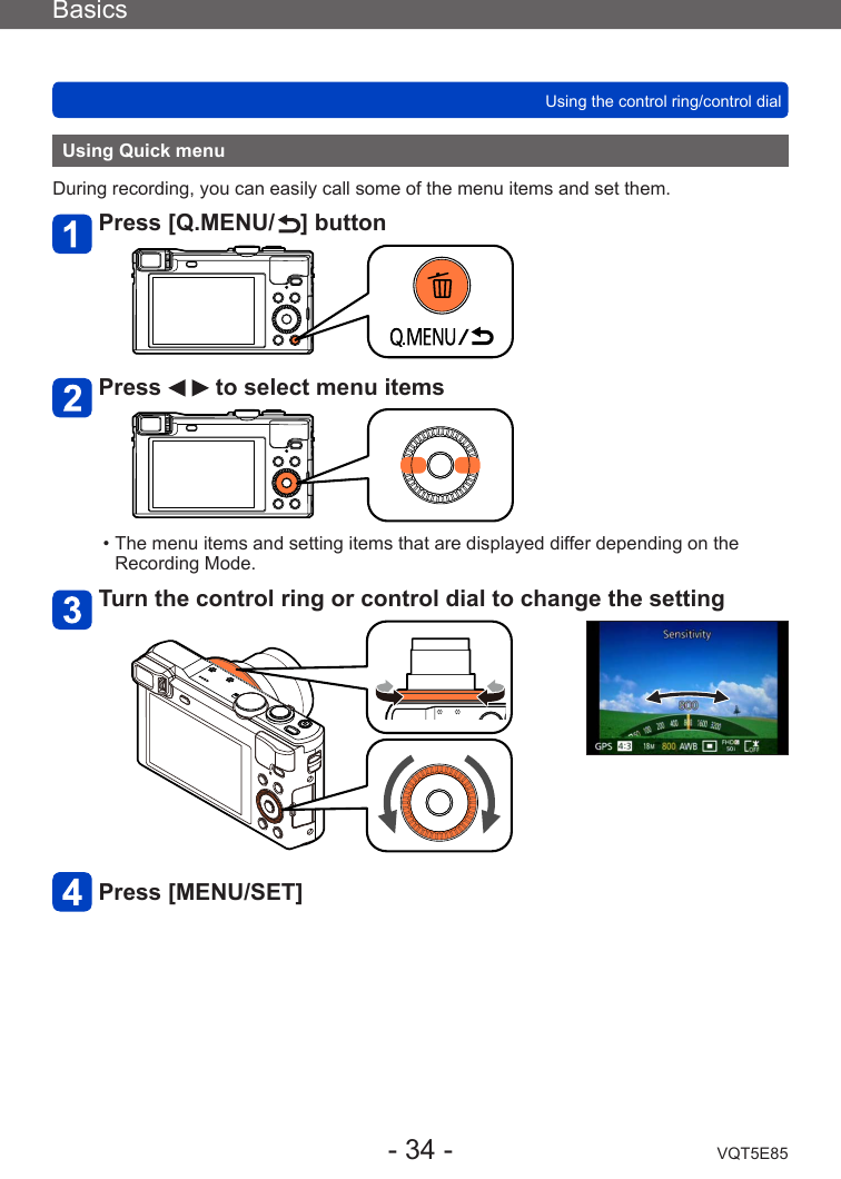 Panasonic Dmc Tz60 For Advanced Features Operating Instructions Tz60 Dmc Tz61