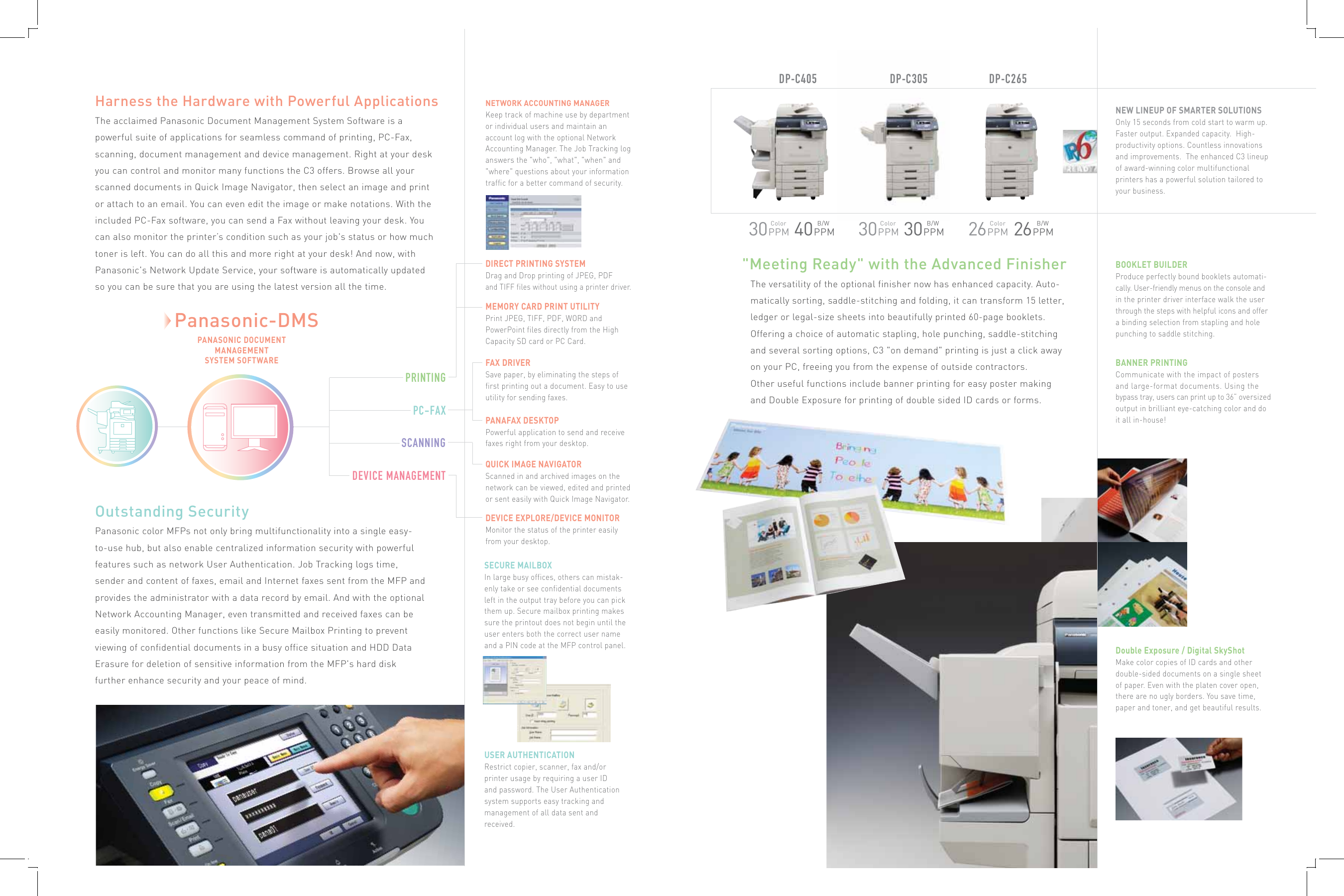 Page 4 of 5 - Panasonic Panasonic-Dp-C265-Specification-Sheet-  Panasonic-dp-c265-specification-sheet