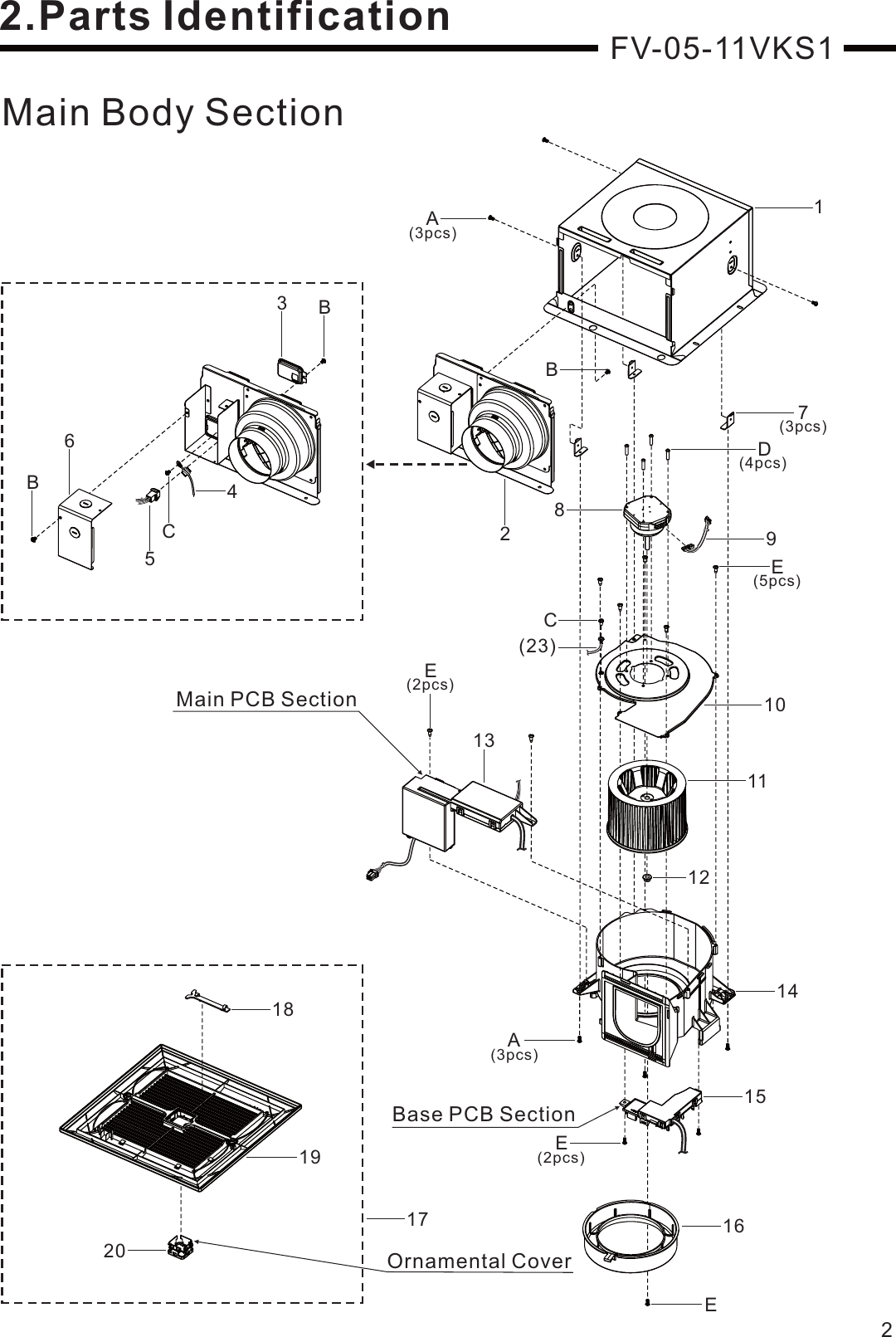 Page 3 of 9 - Panasonic Panasonic-Fv-05-11Vks1-Service-Manual- FV-05-11VKS1  Panasonic-fv-05-11vks1-service-manual