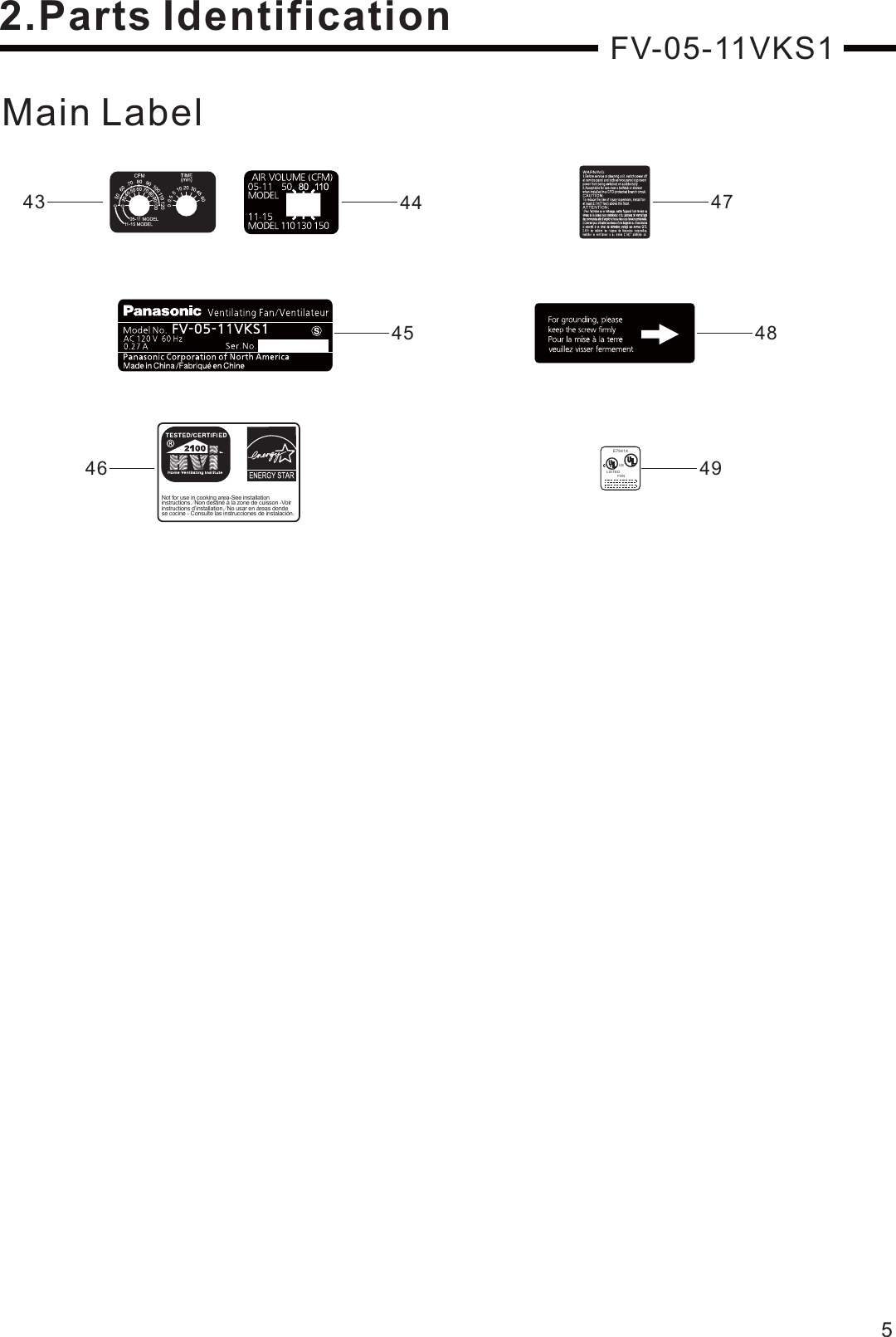 Page 6 of 9 - Panasonic Panasonic-Fv-05-11Vks1-Service-Manual- FV-05-11VKS1  Panasonic-fv-05-11vks1-service-manual