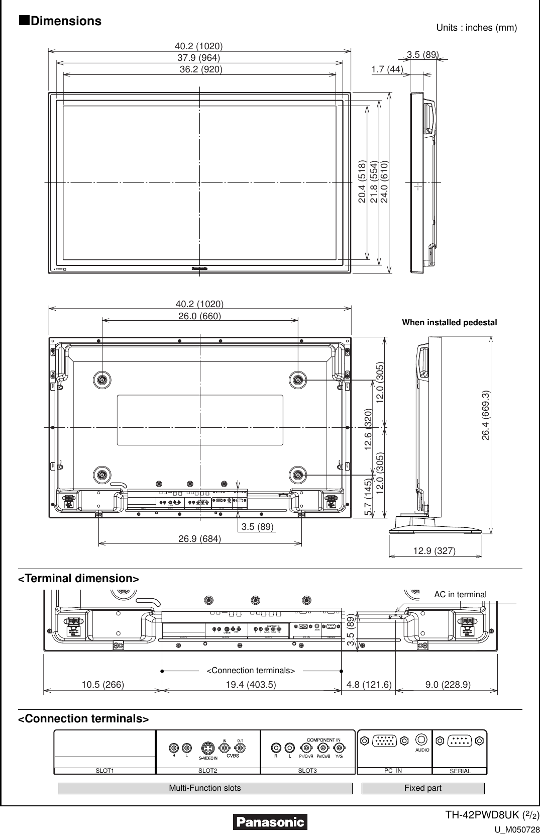 Page 2 of 2 - Panasonic U_TH_42PWD8UK_1 If Not Then S TH-42PWD8UK