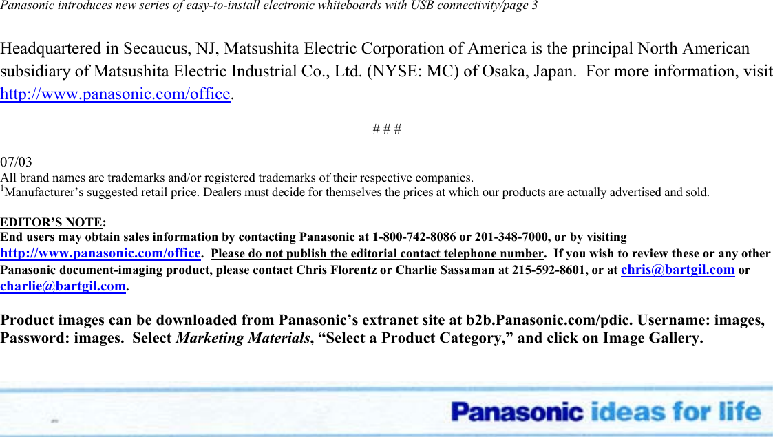 Page 3 of 3 - Panasonic - UB-5315 5815 5310 If Not Then UB-Series Intro