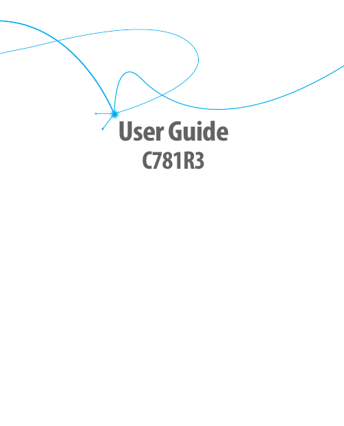 User GuideC781R3