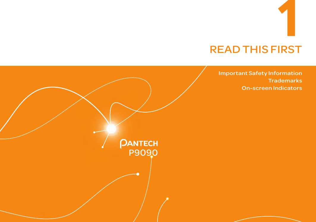 31READ THIS FIRSTImportant Safety InformationTrademarksOn-screen IndicatorsP9090