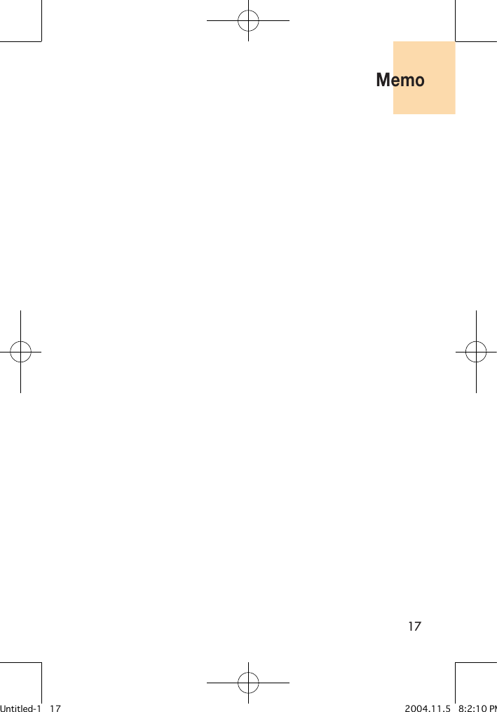 17MemoUntitled-1   17 2004.11.5   8:2:10 PM