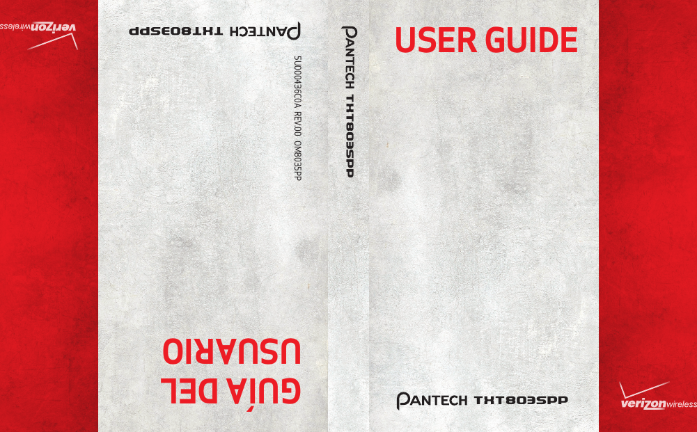 USER GUIDEGUÍA DEL USUARIO5U000436C0A  REV.00   OM8035PPUML290 TXT8035PPUML290 TXT8035PPUML290 TXT8035PP