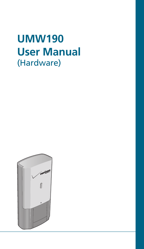 UMW190User Manual(Hardware)