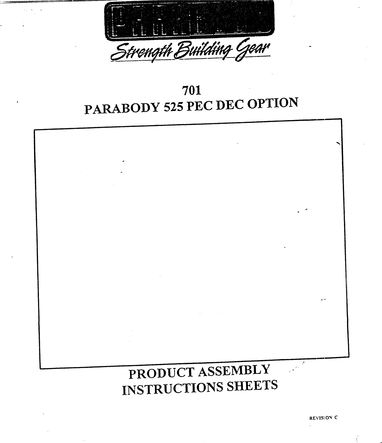 Page 1 of 10 - Parabody Parabody-701-Assembly-Instruction-  Parabody-701-assembly-instruction