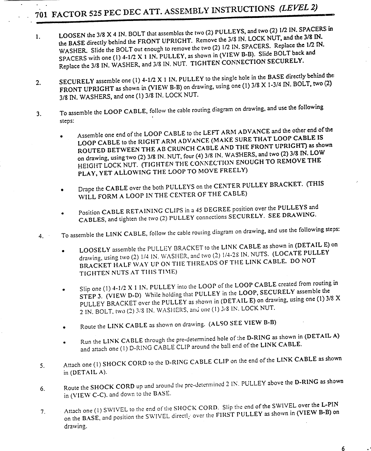 Page 7 of 10 - Parabody Parabody-701-Assembly-Instruction-  Parabody-701-assembly-instruction