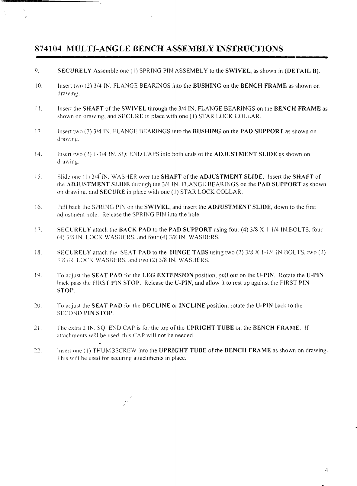 Page 4 of 5 - Parabody Parabody-874104-Instruction-Sheet- Parabody-874104-instruction-sheet