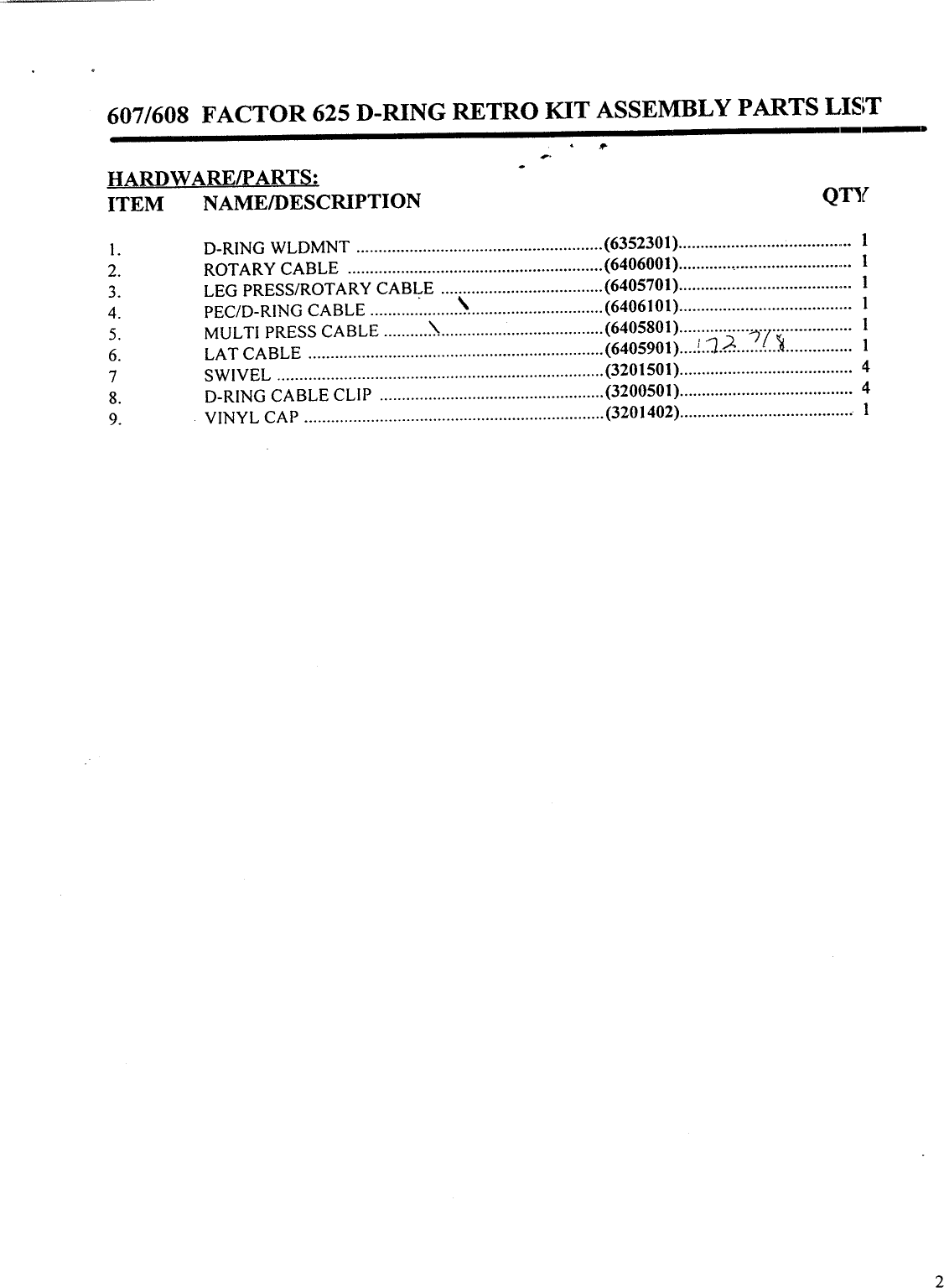 Page 5 of 9 - Parabody Parabody-Factor-625-Assembly-Instruction-  Parabody-factor-625-assembly-instruction