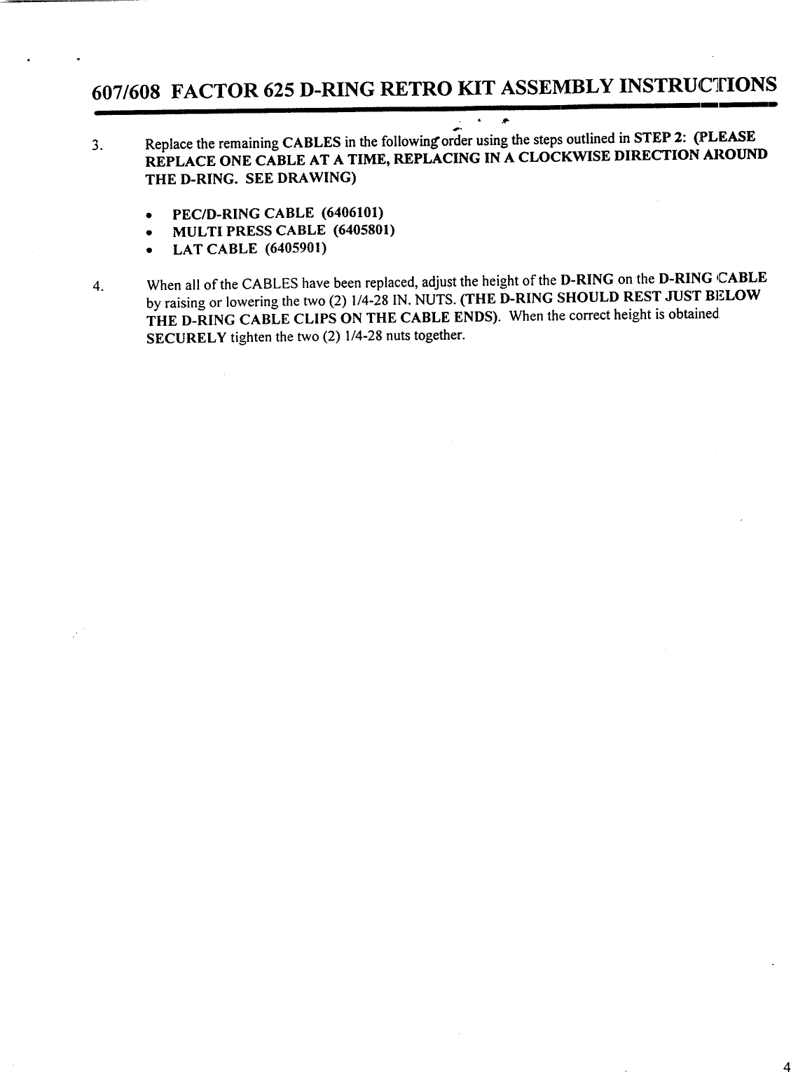 Page 7 of 9 - Parabody Parabody-Factor-625-Assembly-Instruction-  Parabody-factor-625-assembly-instruction