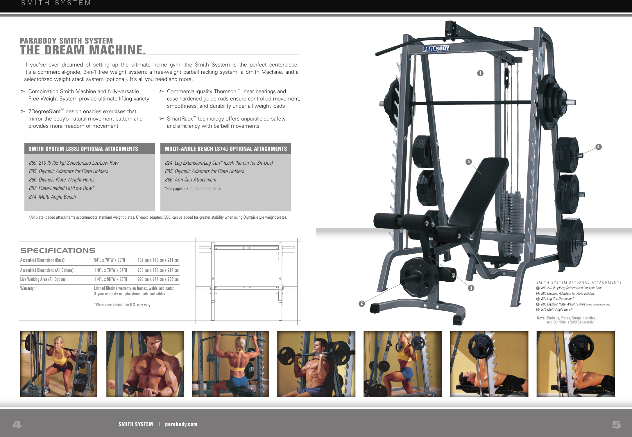 Page 3 of 5 - Parabody Parabody-Free-Weight-Systems-Brochure-  Parabody-free-weight-systems-brochure