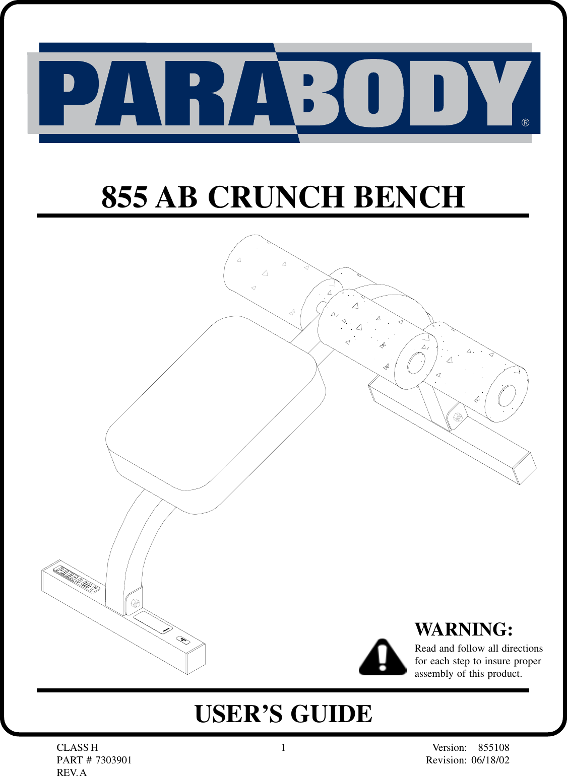 Parabody Weight Bench Parts Bios Pics