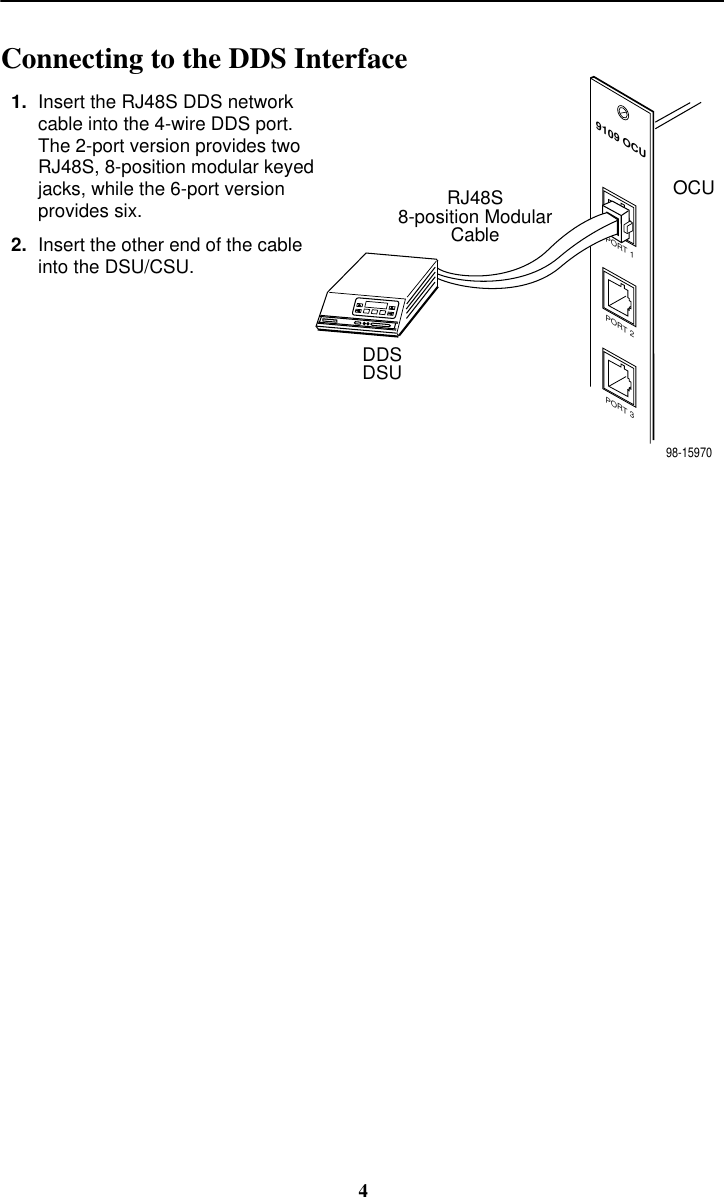 Page 4 of 8 - Paradyne Paradyne-Application-Module-9109-Ocu-Dp-Users-Manual- 9109 OCU-DP Application Module (APM) Installation Instructions - 9109-A2-GN15-10  Paradyne-application-module-9109-ocu-dp-users-manual